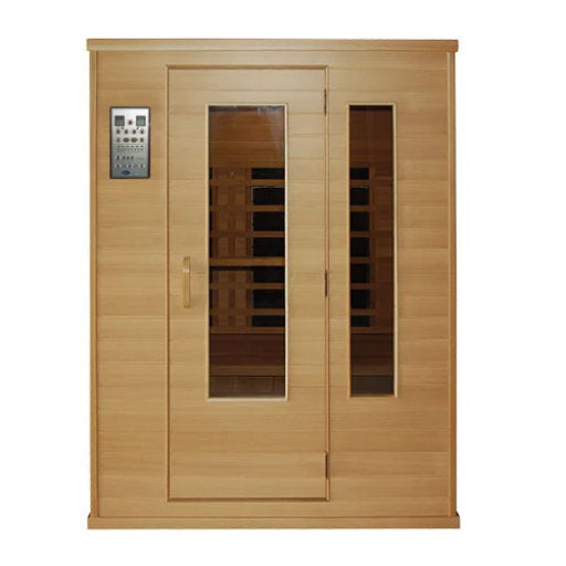 FS 140 Deluxe Cerderhouten Infrarood Sauna - Finesse Wellness BV