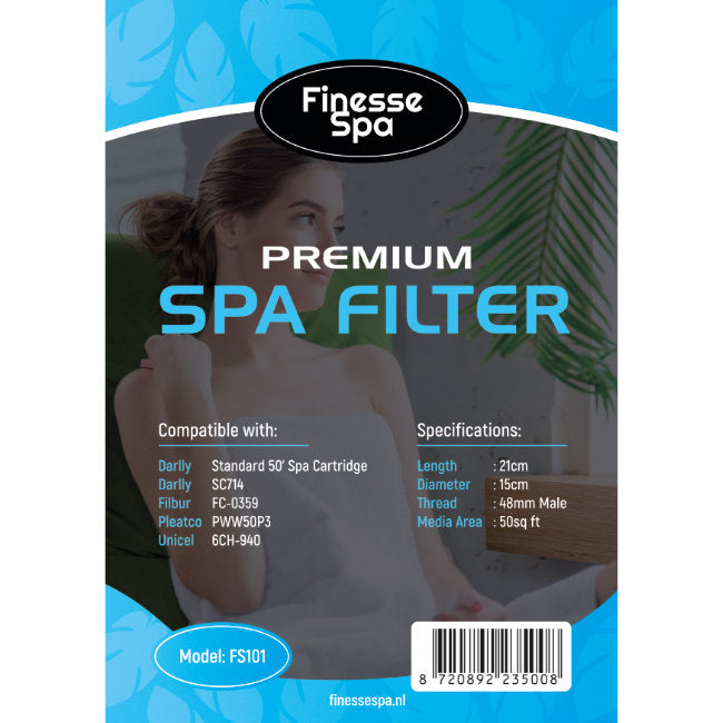 FinesseSpa FS101 Filter Type 14 - (o.a. SC714, 6CH-940) - Finesse Wellness BV
