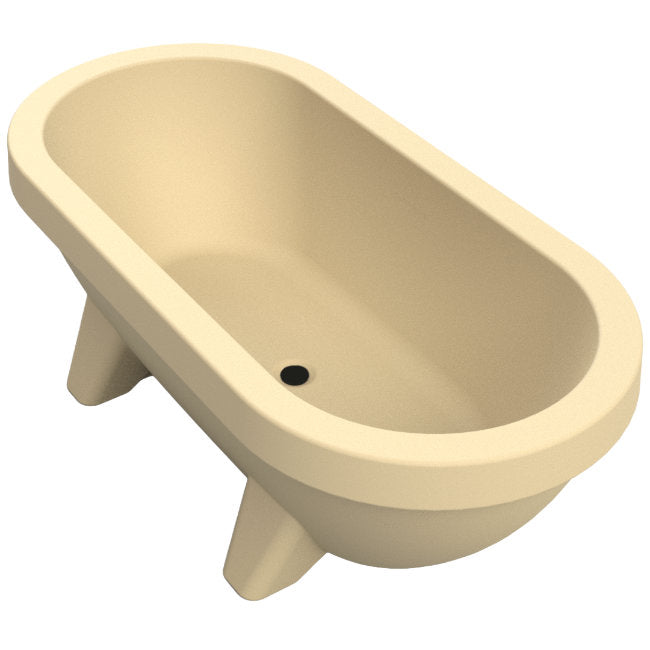 Gardentub Sand Dune: Luxe Buitenbad & IJsbad voor Jaar-rond Tuinplezier