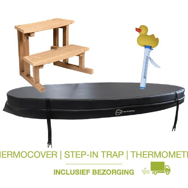 Kirami Woody Tiny: De Ultieme 2-Persoons Houten Hottub - Finesse Wellness BV