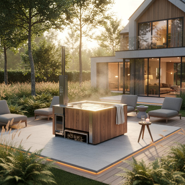 Lounge | Exclusieve RVS Hottub van Nederlands Design | Stilo