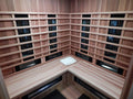 FS 160 Deluxe Hoekmodel Cerderhouten Infrarood Sauna-Finesse Wellness BV