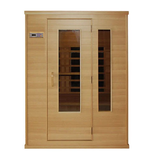 FS 140 Deluxe Cerderhouten Infrarood Sauna-Finesse Wellness BV